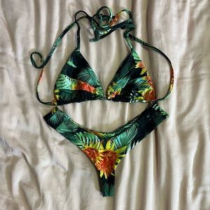 Stone Fox Swim Thong Bikini